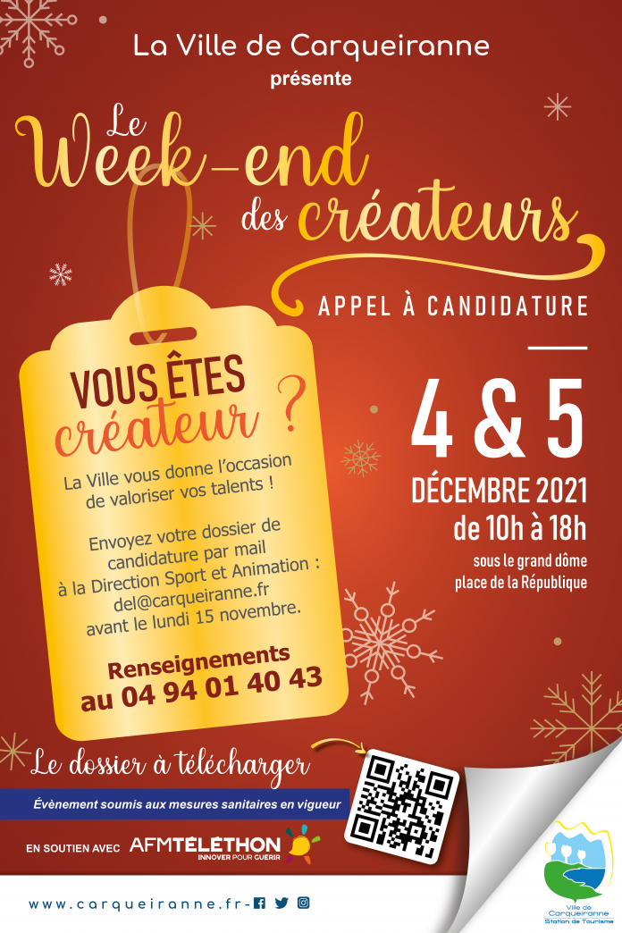 40X60 - APPEL A CANDIDATURE WEEK-END DES CREATEURS - Copie