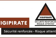 Vigipirate : Adaptation du niveau « Sécurité renforcée – risque attentat »