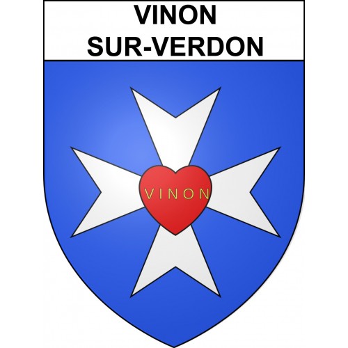 vinon-sur-verdon-83-ville-sticker-blason-autocollant