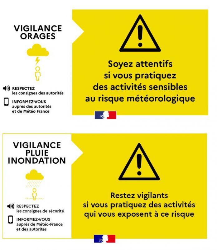 vigilance jaune