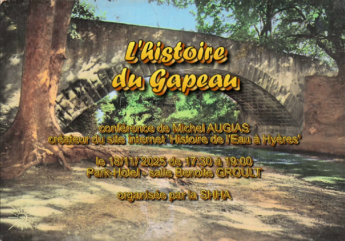 flyer histoire du Gapeau 2025-11-18_SHHA