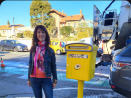 Toulon : Réinstallation de la boîte aux lettres de relevage