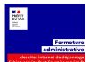 Var : Fermeture de 2 sites internet