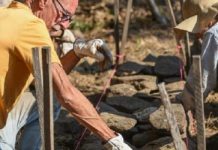 La Garde Freinet : Journée de pierre sèche
