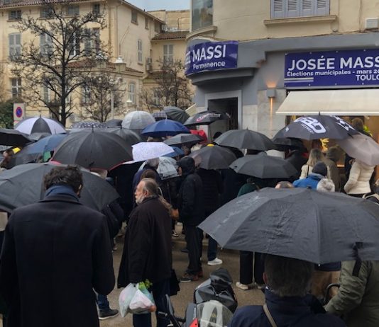 Toulon : Une inauguration bien arrosée