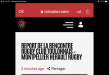 Var : Report du match RCT vs MHR