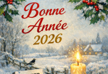 Sans artifice, nous vous souhaitons une Bonne Année 2026