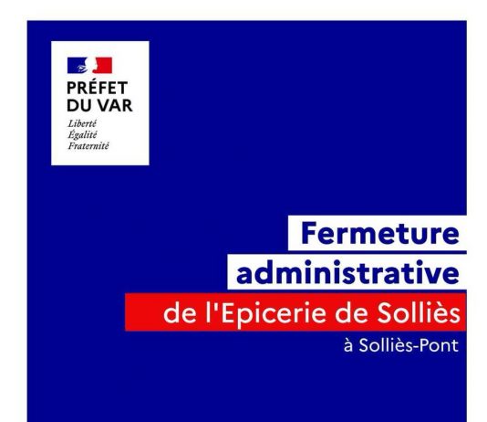Sollès-Pont : Fermeture administrative de l’établissement l’« Épicerie de Sollès »