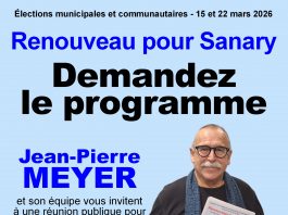 Renouveau pour Sanary des candidates et des candidats au service de l’intérêt commun