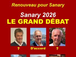 Sanary : « Le grand débat ? »