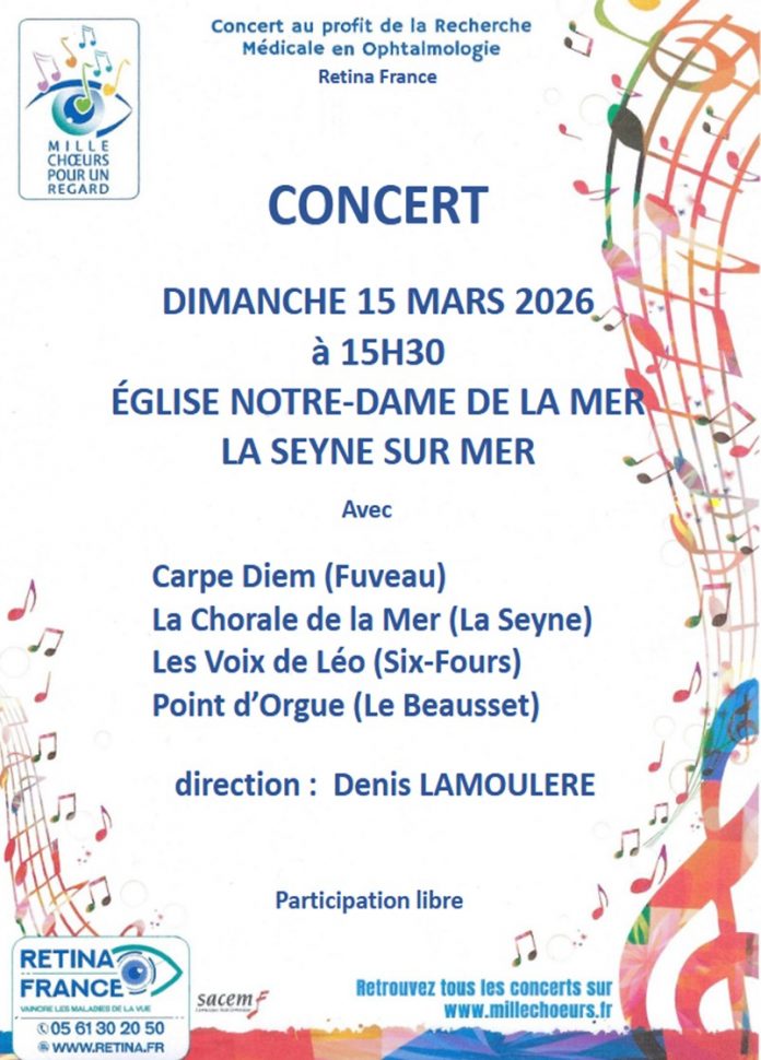concert Retina 2026 La Seyne sur Mer