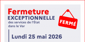 Var : Fermeture des services départementaux de l’État