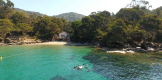 Le Rayol Canadel : Le Jardin Marin ressort palmes, masques et tubas