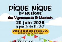 Saint-Maximin la sainte-Baume : Pique-nique en musique des vignerons