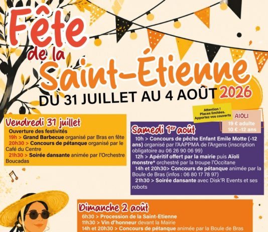 Bras : Fête votive de la Saint-Etienne