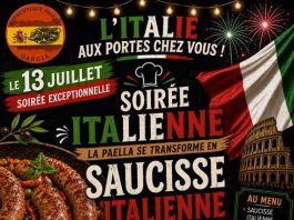 Saint-Julien Le Montagnier : Soirée italienne