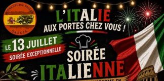 Saint-Julien Le Montagnier : Soirée italienne