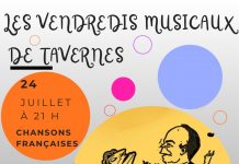 Tavernes : Chansons françaises – Les vendredis musicaux de Tavernes