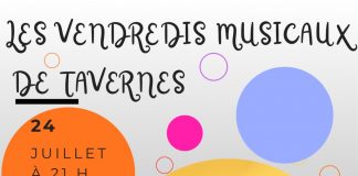 Tavernes : Chansons françaises – Les vendredis musicaux de Tavernes