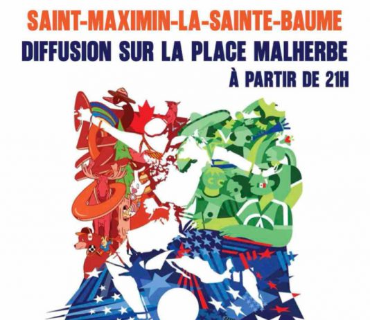 Saint Maximin le Sainte Baume : Diffusion des Matchs de la coupe du monde