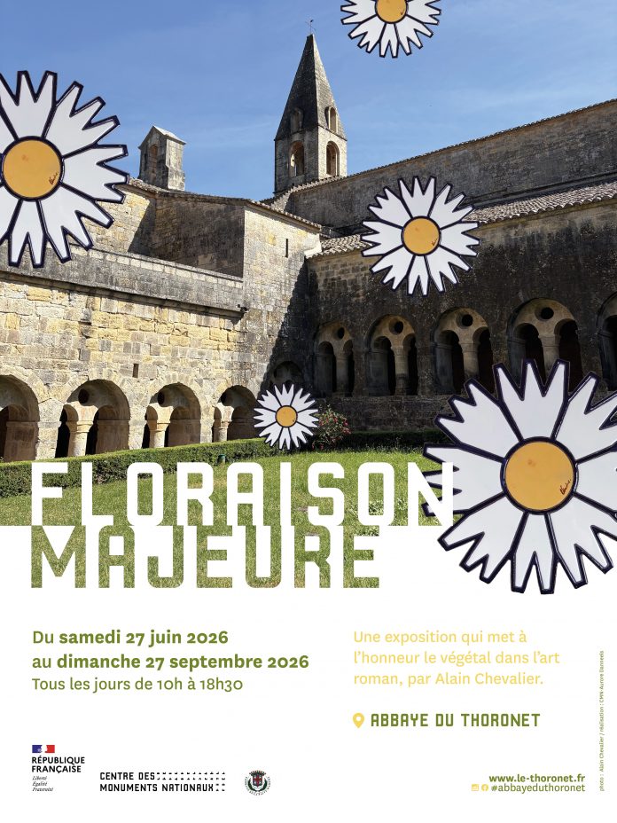 exposition Floraison Majeure abbaye du Thoronet