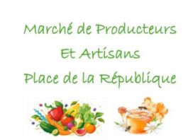 Cotignac : Marché de producteurs et artisans