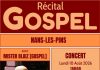 Nans les Pins : Récital Gospel