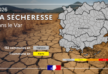Var : Alerte sécheresse pour la zone Siagne aval