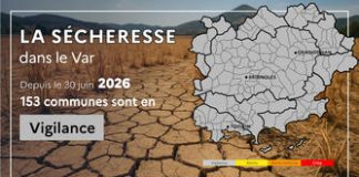Var : Le département passe en vigilance sécheresse