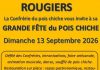Rougiers : Fête du pois chiche