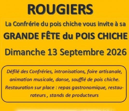 Rougiers : Fête du pois chiche