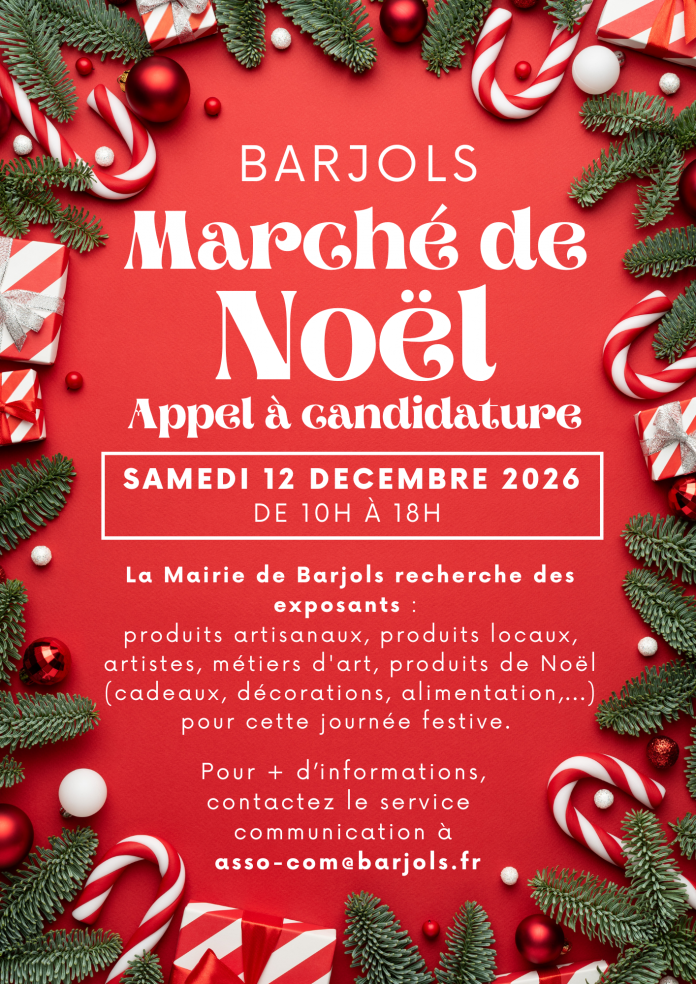 Copie de MARCHE DE NOEL 2026 BARJOLS