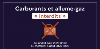Var : interdiction du transport de carburant et de briquets de type allume-gaz