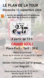 Le Plan-de-la-Tour : Fête du vin cuit