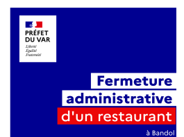 Var : Fermeture du restaurant « L ‘Escale » à Bandol