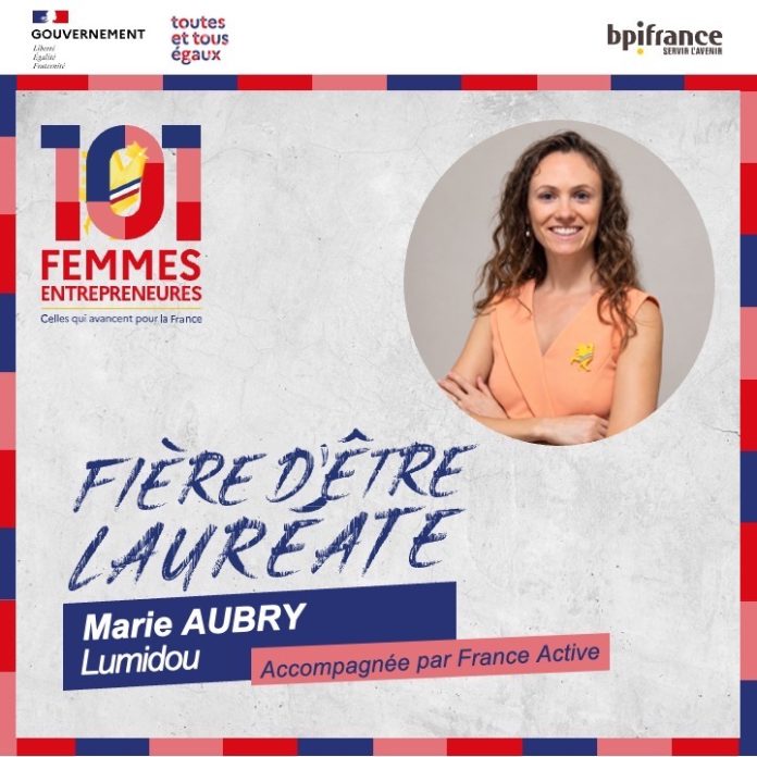 Lumidou BPI Marie AUBRY 101 femmes entrepreneures - Grande
