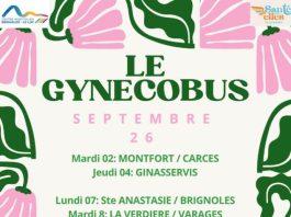 Var : Passage du Gynécobus dans le département
