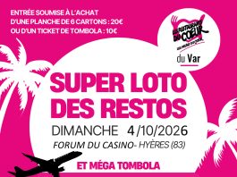 Hyères : Super Loto des Restos