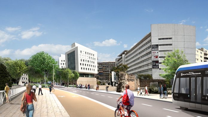 BHNS Toulon_Perspectives_Alphonse Daudet_Projet